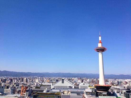 五山望　ホテルグランヴィア京都　京都タワー