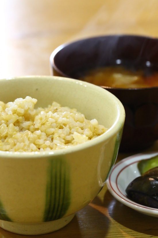 玄米ご飯・お味噌汁・糠漬け　マクロビオティック料理教室　むそう塾