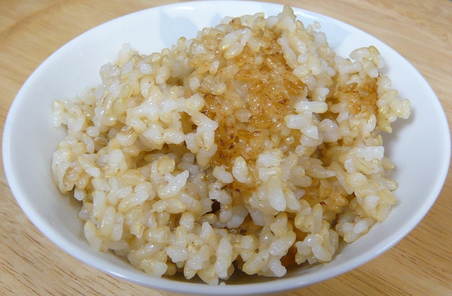 マクロビオティック京料理教室　むそう塾　塾生作品の玄米ご飯