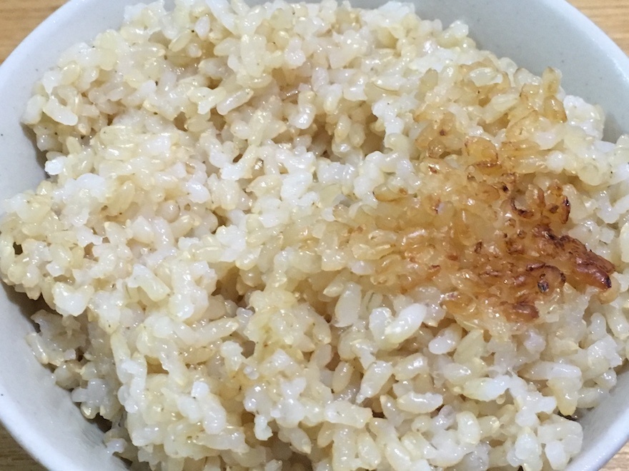 マクロビオティック京料理教室　むそう塾　塾生作品の玄米ご飯
