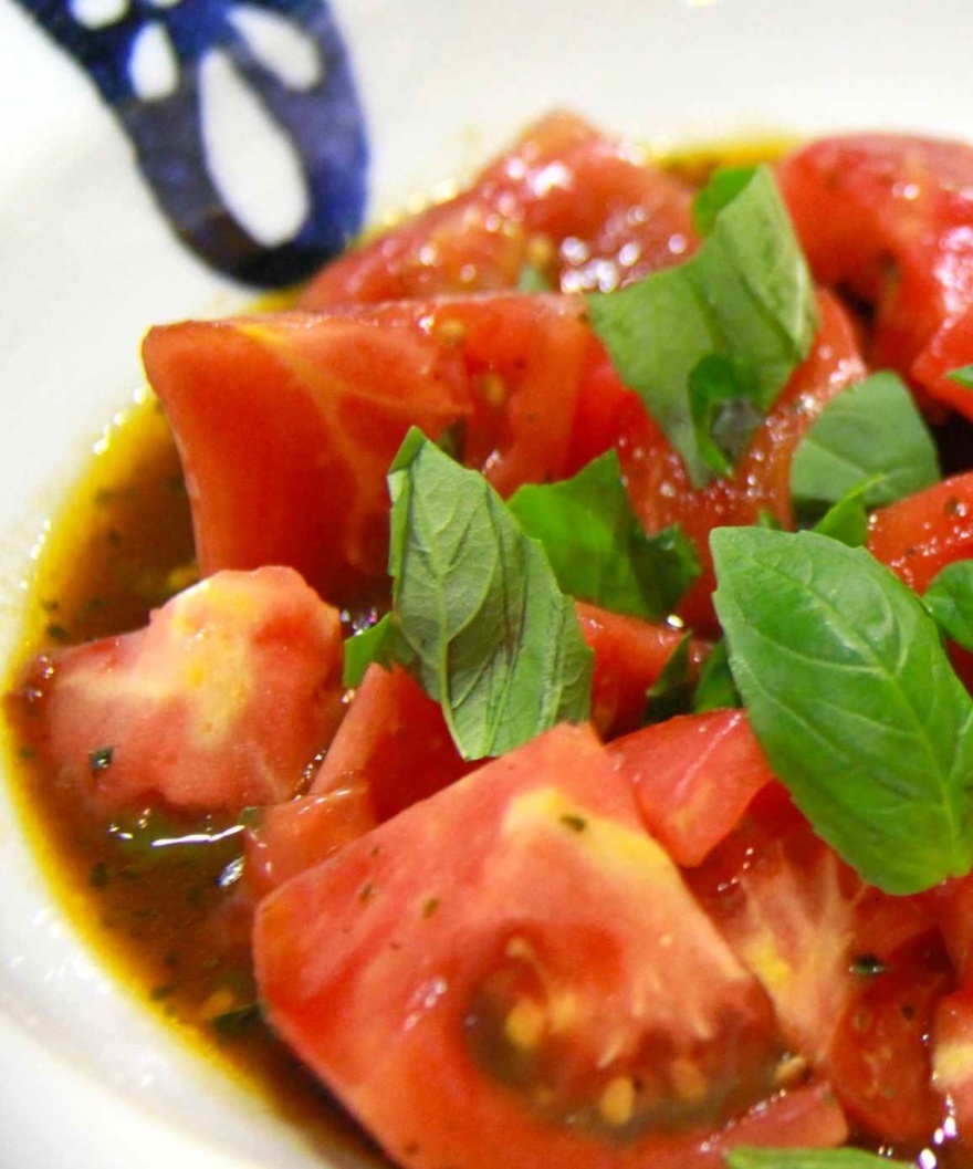 トマトのバルサミコ風味　マクロビオティック京料理教室　むそう塾
