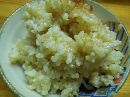 20131030玄米炊飯
