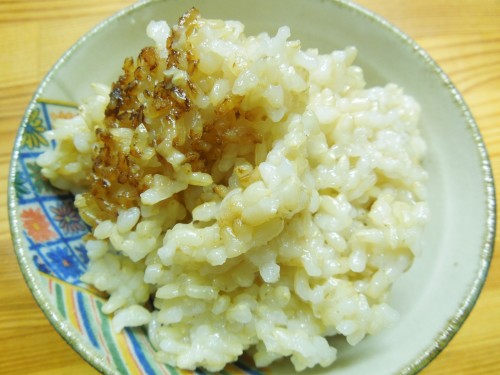 20131031玄米炊飯