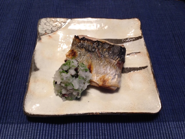 焼き魚の復習 (2)